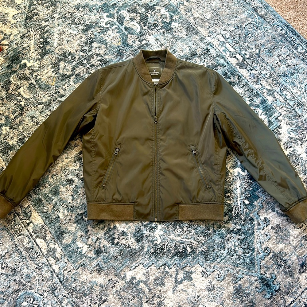 Mens technical outerwear jacket